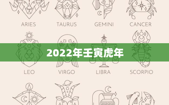 2022年壬寅虎年，2022年壬寅虎年是什么命