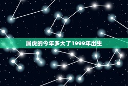 属虎的今年多大了1999年出生(已经成年迎接新挑战)