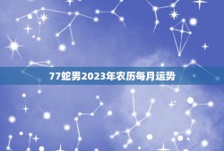 77蛇男2023年农历每月运势(详解财运旺盛感情稳定)