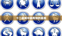 十二星座中最有钱的星座(谁是财富之王)