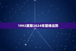 1992属猴2024年整体运势(猴年大展宏图)