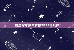 属虎今年多大岁数2023年几岁(如何算出属虎人的年龄)