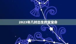 2023年几时出生的宝宝命(介绍哪个星座宝宝最幸运)