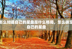 怎么知道自己的星盘是什么格局，怎么确定自己的星盘