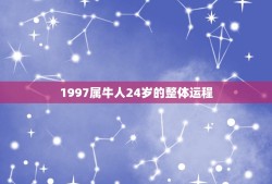1997属牛人24岁的整体运程(展望事业稳步上升感情需谨慎)