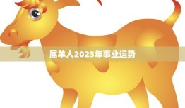属羊人2023年事业运势(展望稳中有进)