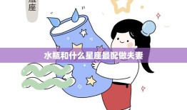 水瓶和什么星座最配做夫妻(天秤、双子、射手三大最佳选择)