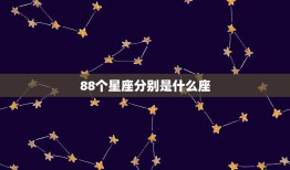 88个星座分别是什么座(全球星座大揭秘)