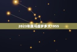 2023年属马虚岁多大1955(属马人的年龄计算方法介绍)