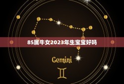 85属牛女2023年生宝宝好吗(讨论宝宝性格、健康和)