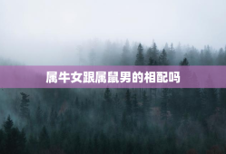 属牛女跟属鼠男的相配吗，属牛女跟属鼠男的相配吗好吗
