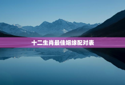 十二生肖最佳姻缘配对表，十二生肖最佳姻缘配对十二星座