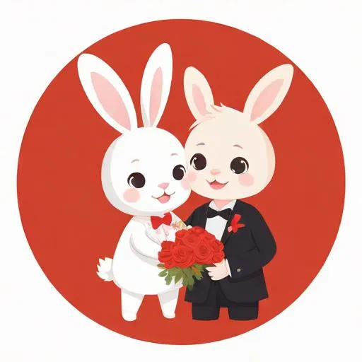 属兔和什么属相相合最好婚姻，属兔人的最佳婚配属相  第4张
