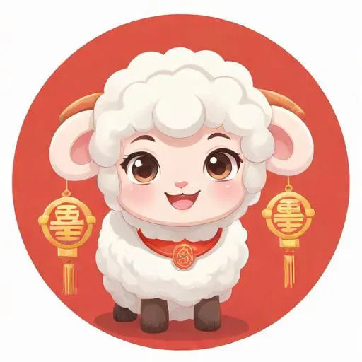 2025适合属羊的微信头像，属羊带来好运微信头像  第3张