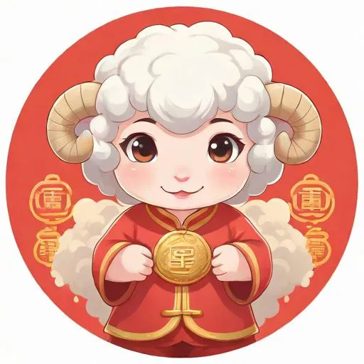 2025适合属羊的微信头像，属羊带来好运微信头像  第4张
